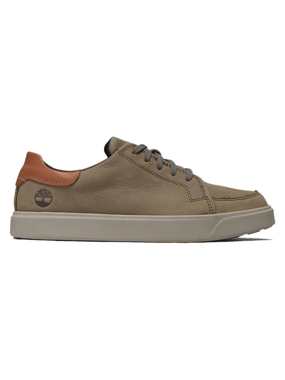 MEN'S TIMBERLAND *EMERSON STREET LOW LACE SNEAKER * MED. GRAY NUBUCK SIZE 11 M